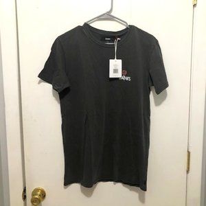 Banks Surf Clothing Men's SZ Small Fronds Tee Shirt organic Cotton Short Sleeves